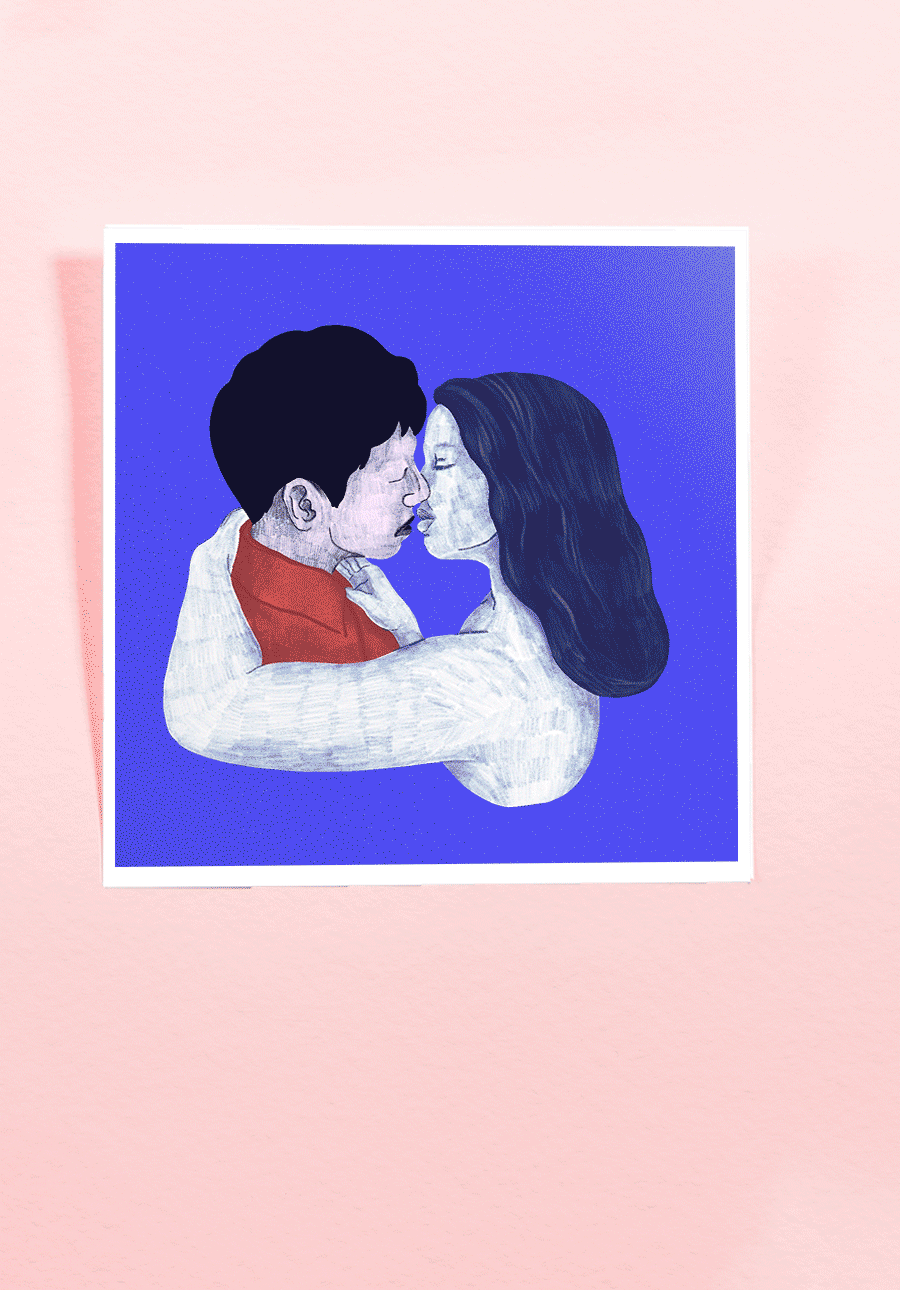illustration, animation, amour