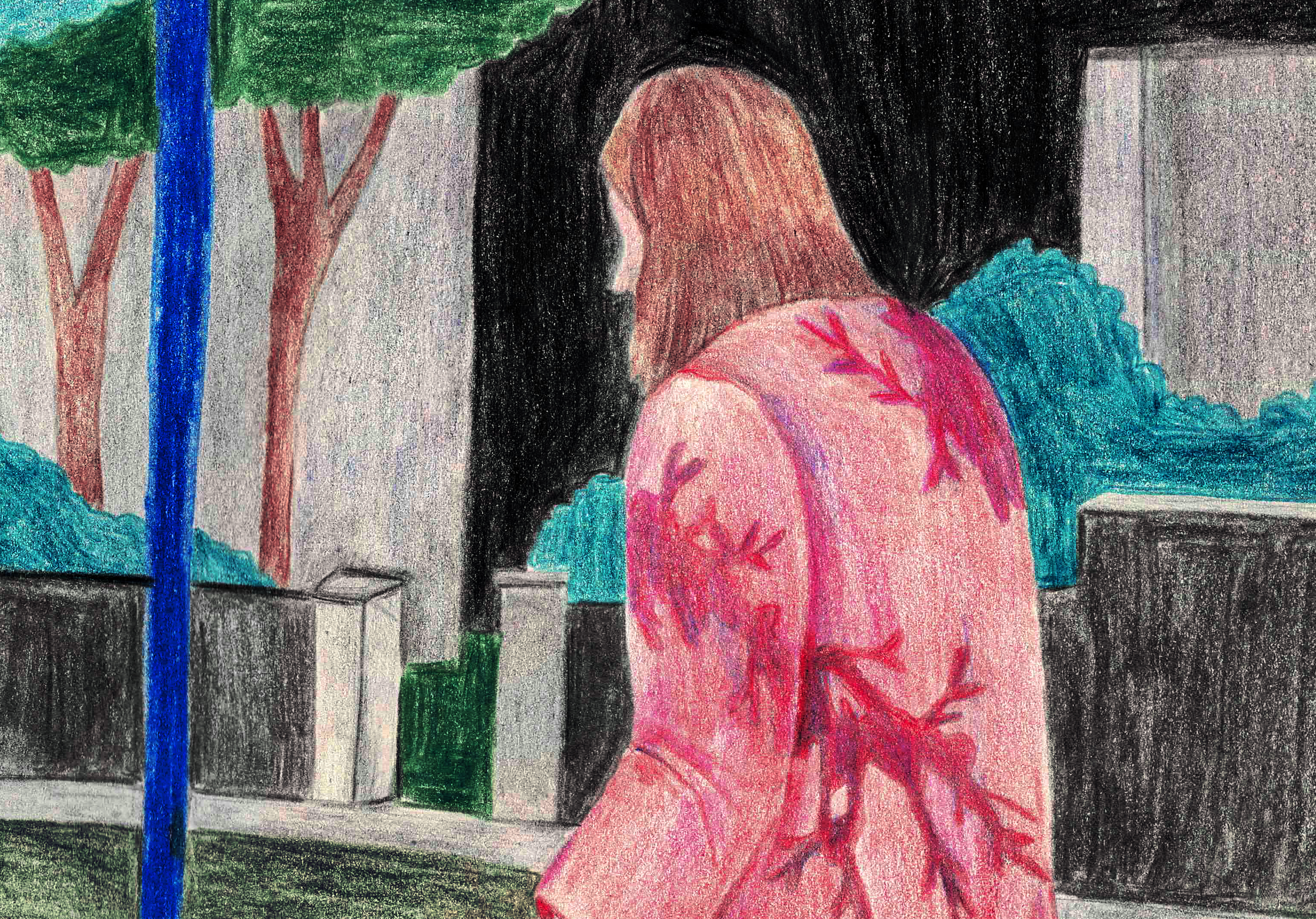 illustration dans la rue corps ombre zoom1